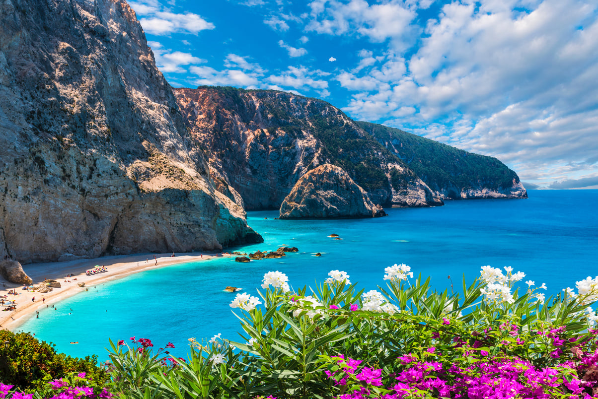 Porto Katsiki beach, Lefkada